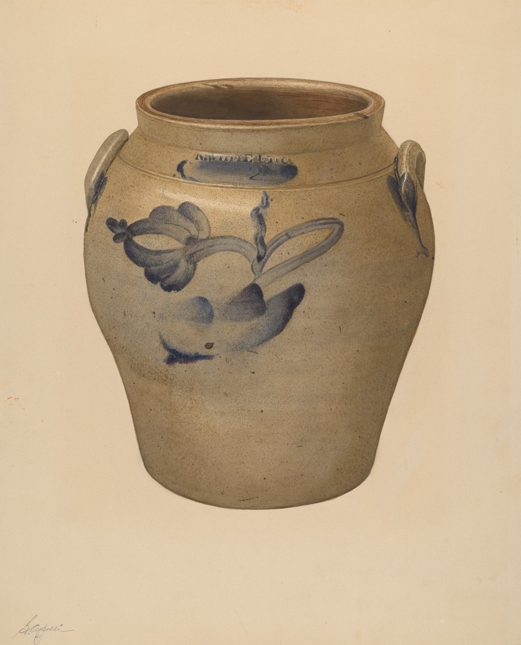 Pot, ca. 1941 door Giacinto Capelli