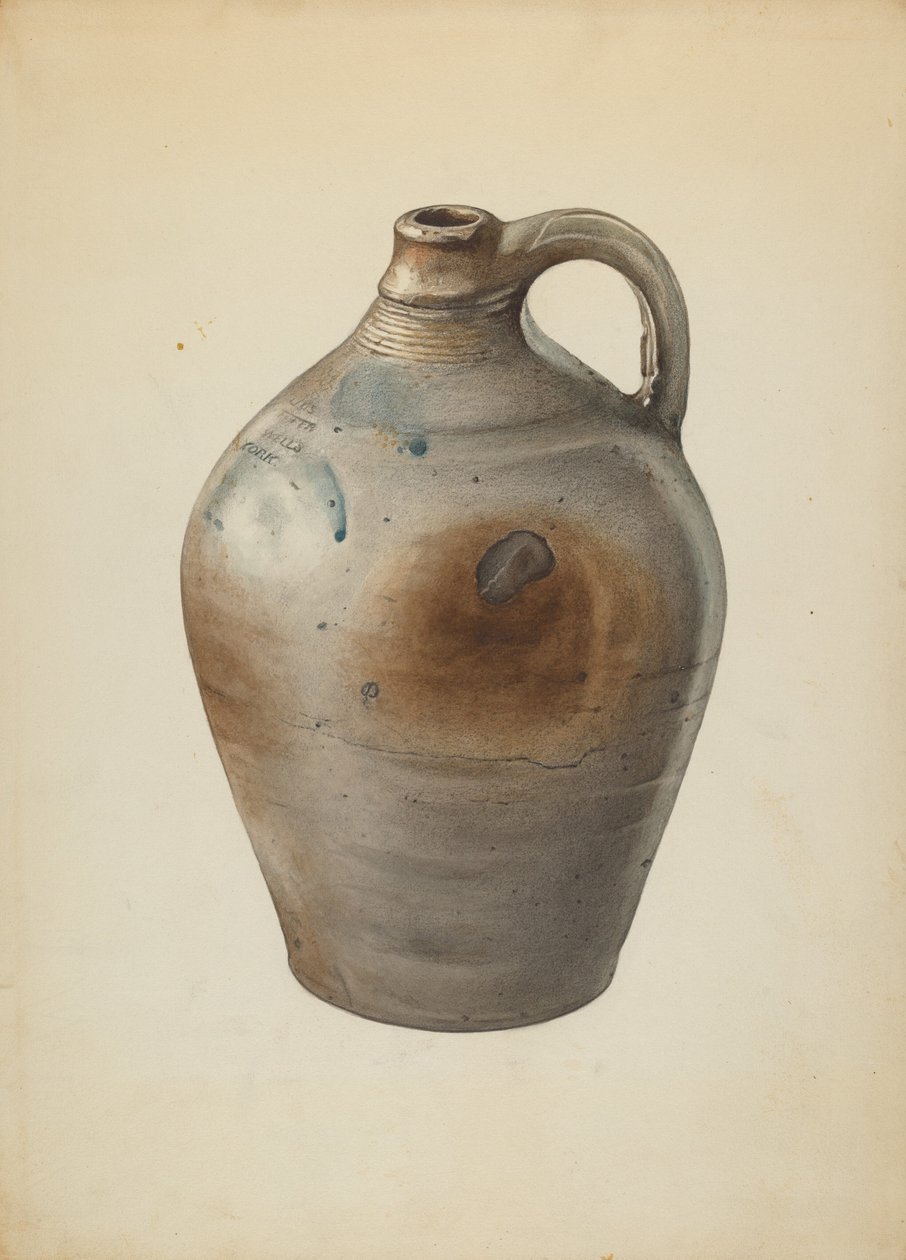 Kruik, ca. 1937 door Giacinto Capelli