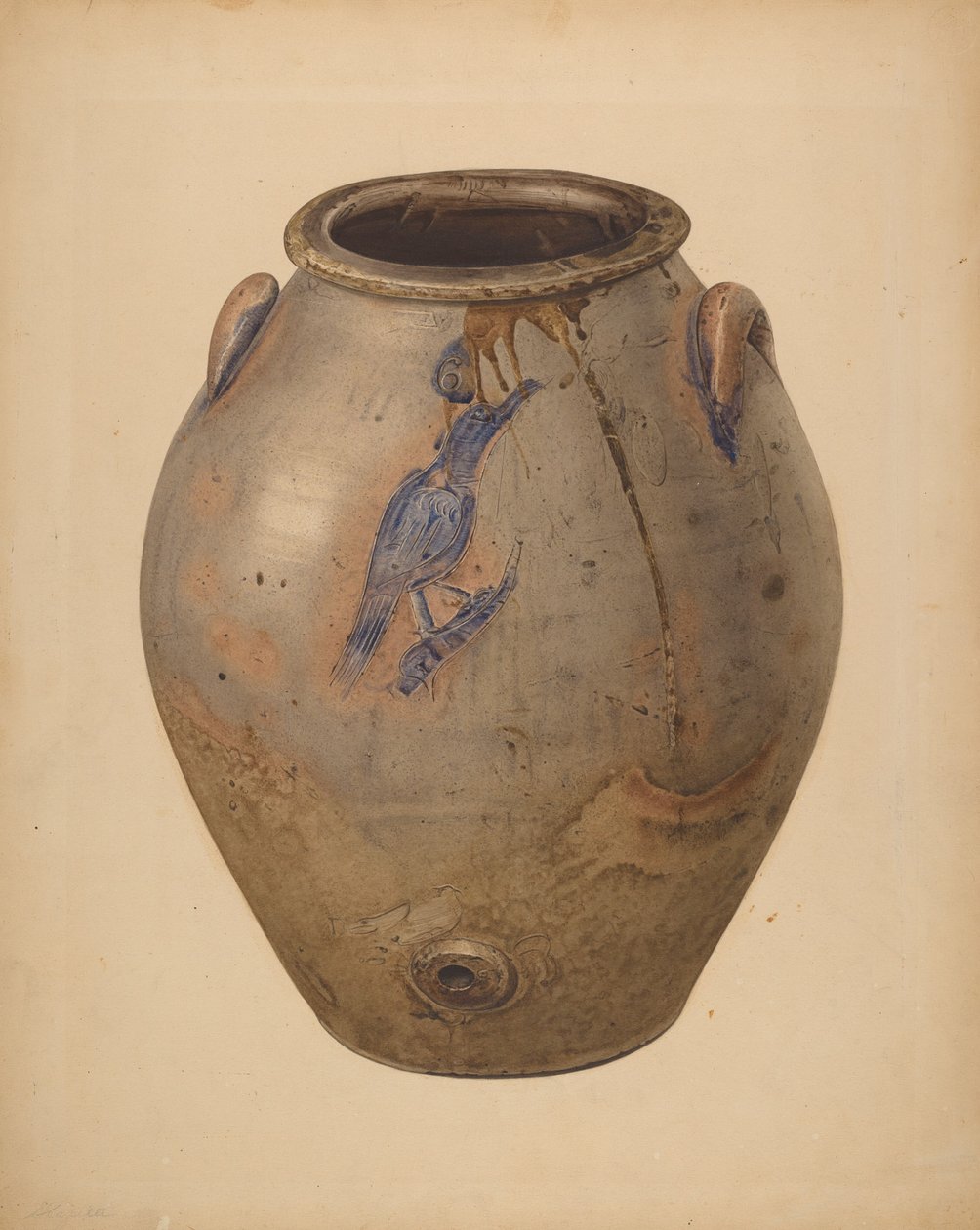 Wijn- of waterkruik door Giacinto Capelli
