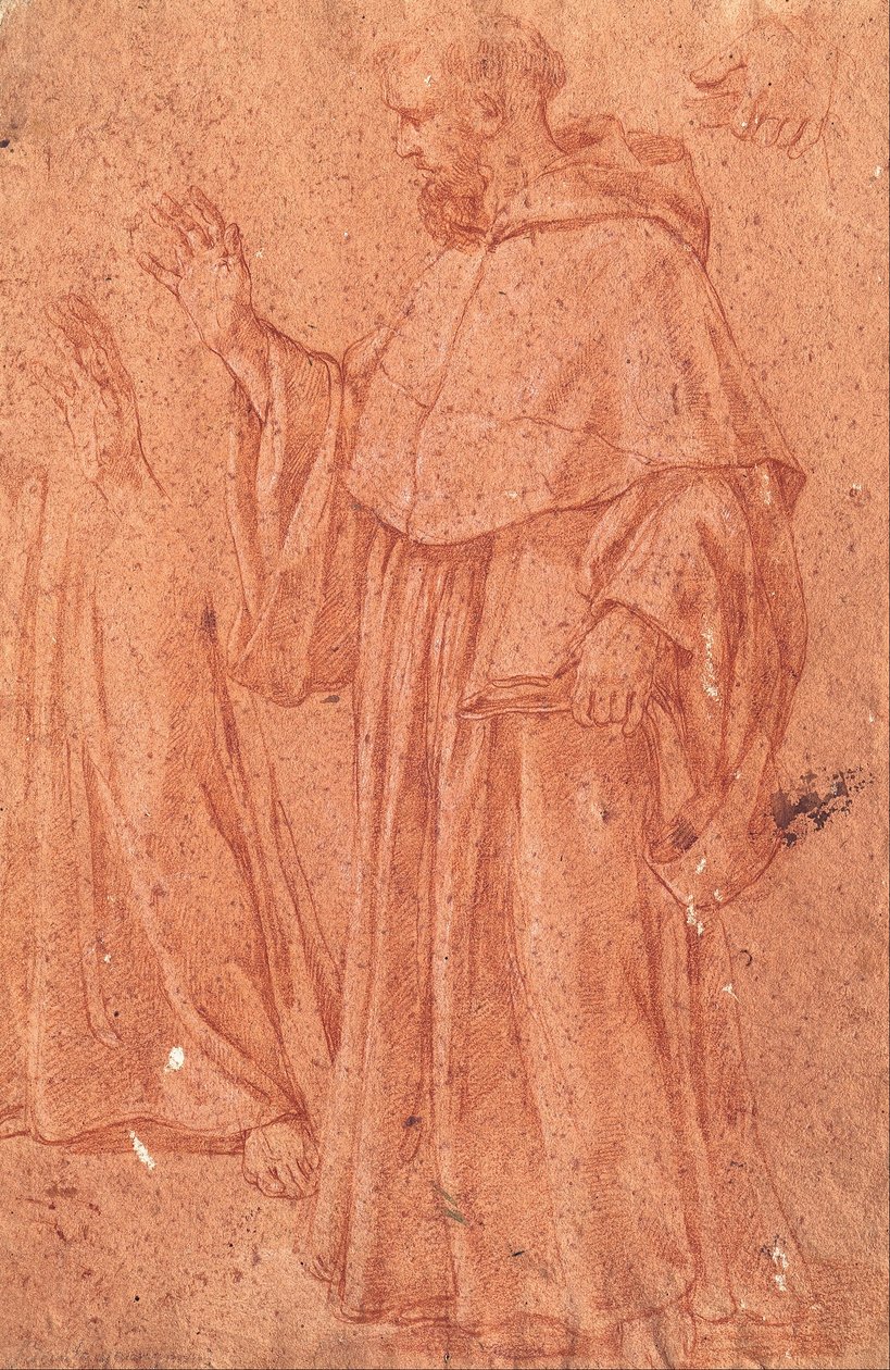 Studie van Sint Augustinus door Giacinto Gimignani