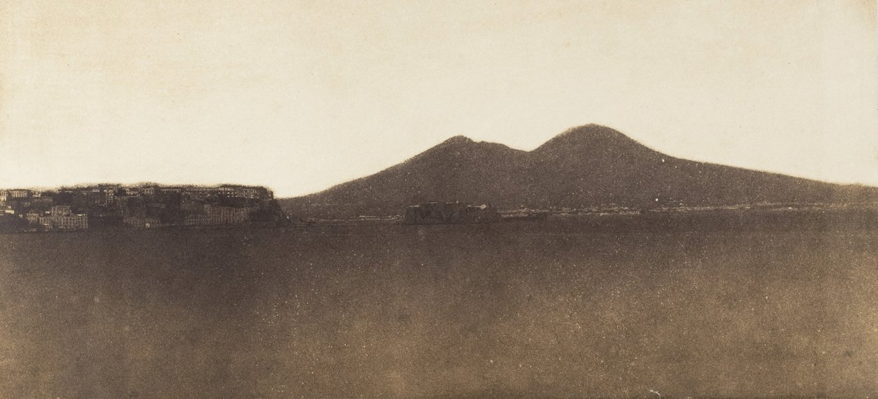 Vesuvius vanaf Mergellina door Giacomo Caneva