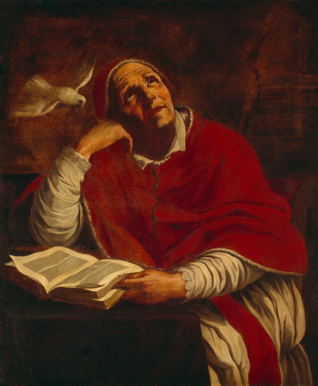 Sint Gregorius door Giacomo Cavedone