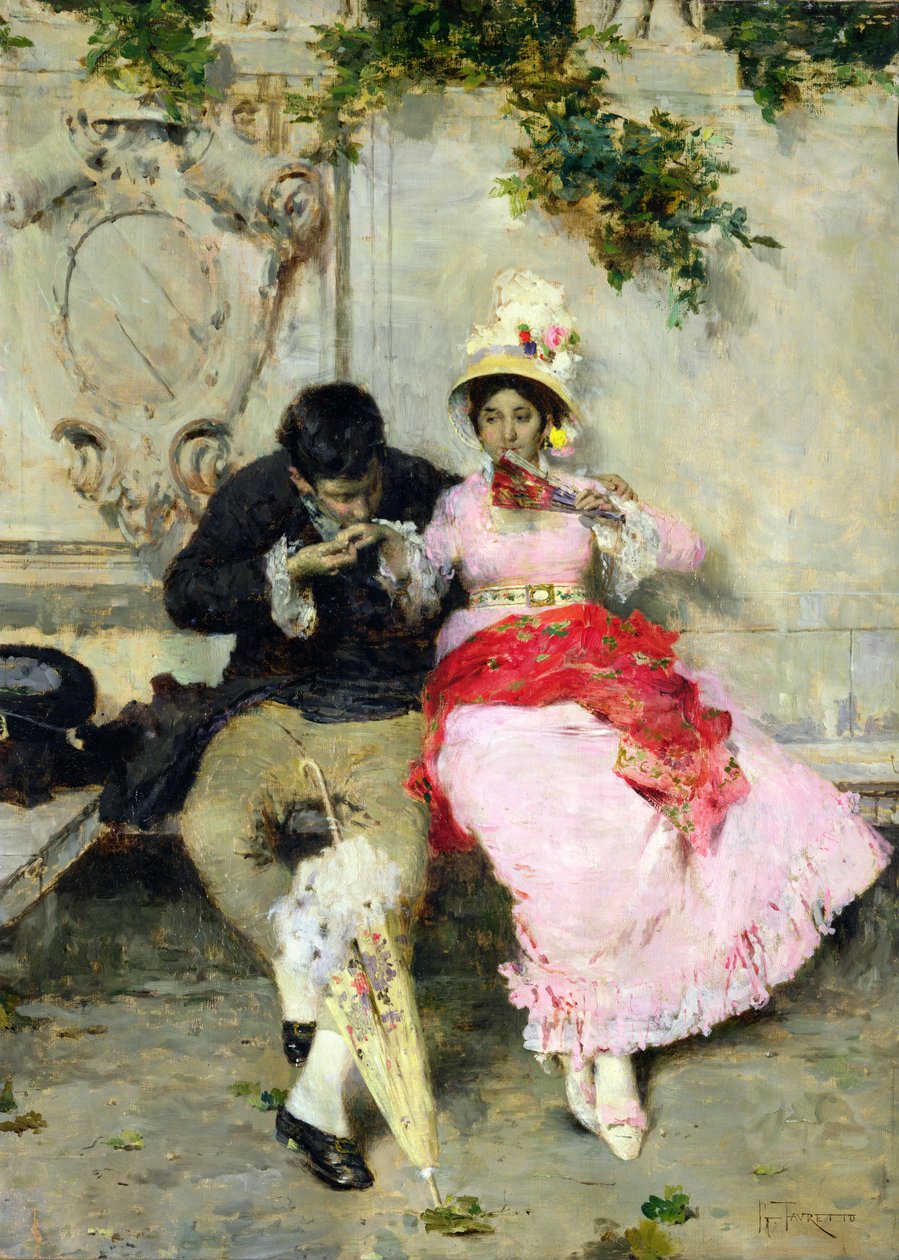 De Verklaring door Giacomo Favretto