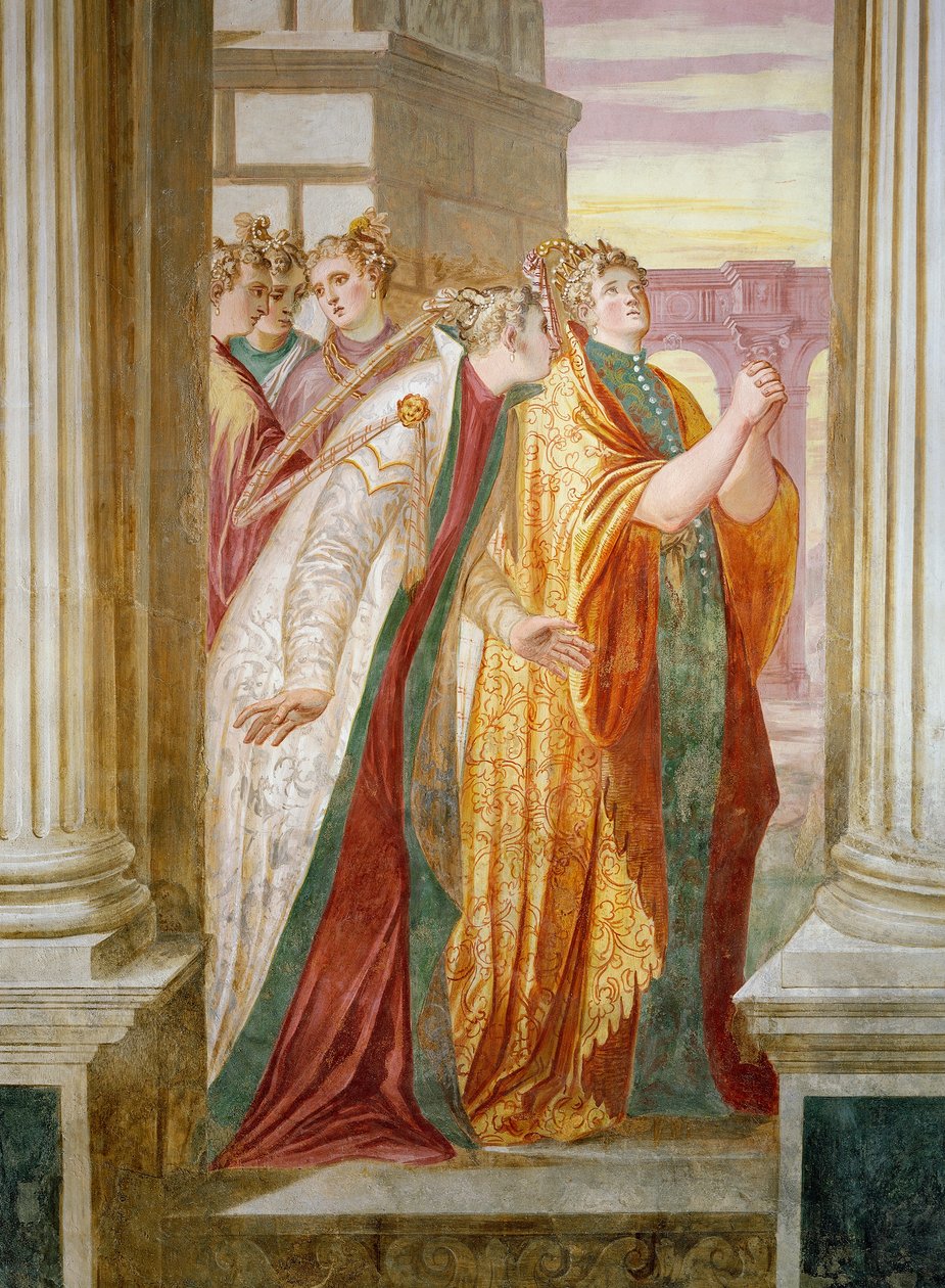 Sophonisba in tranen door Giambattista Zelotti