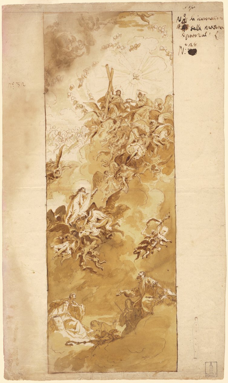 De tenhemelopneming van de Maagd door Giambattista Canal