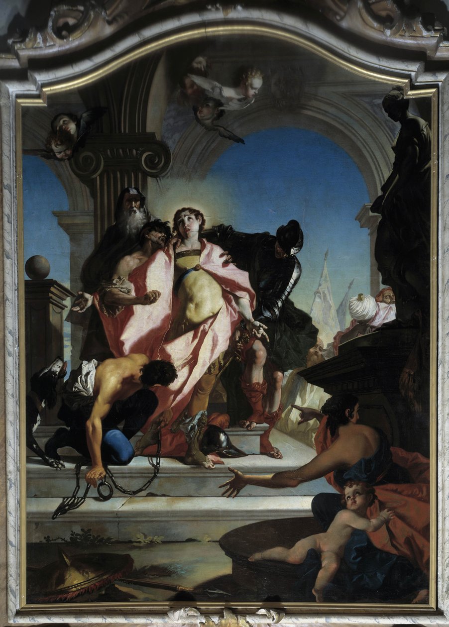 Verovering van Sint Joris door Giambettino Cignaroli