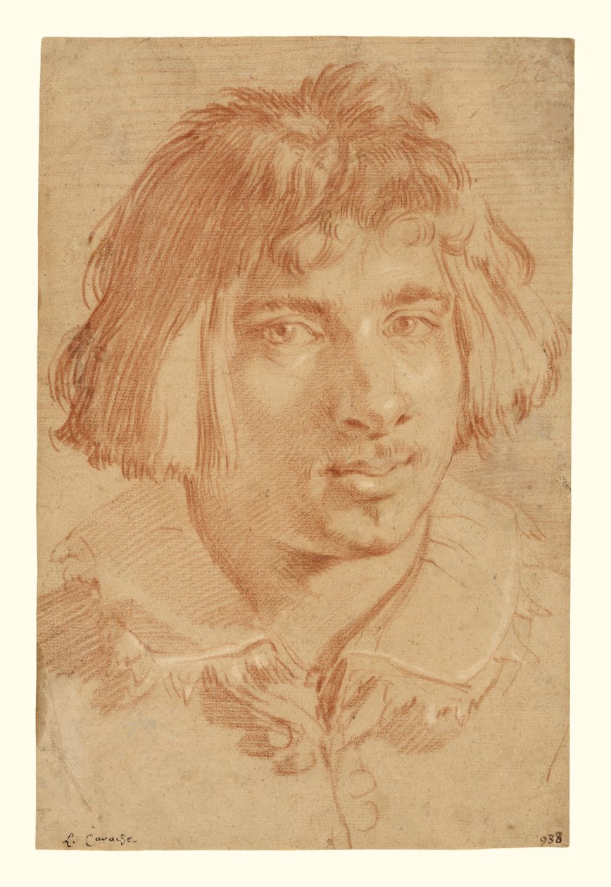 Portret van een jonge man door Gian Lorenzo Bernini