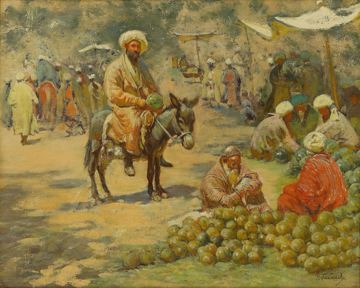 De Markt door Gigo Gabashvili