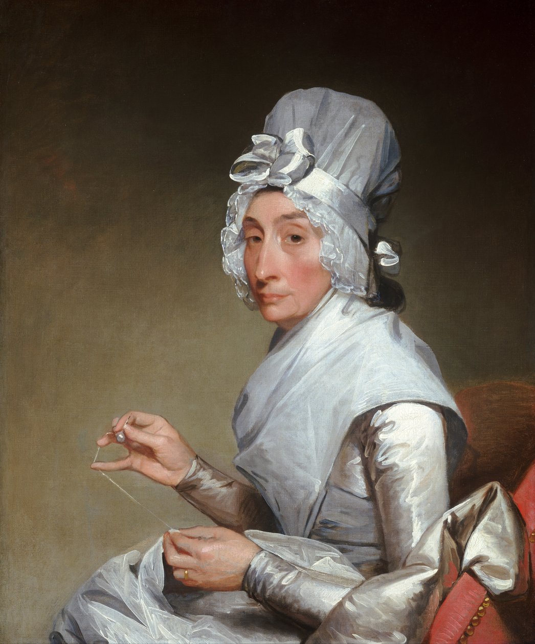 Catherine Brass Yates door Gilbert Stuart