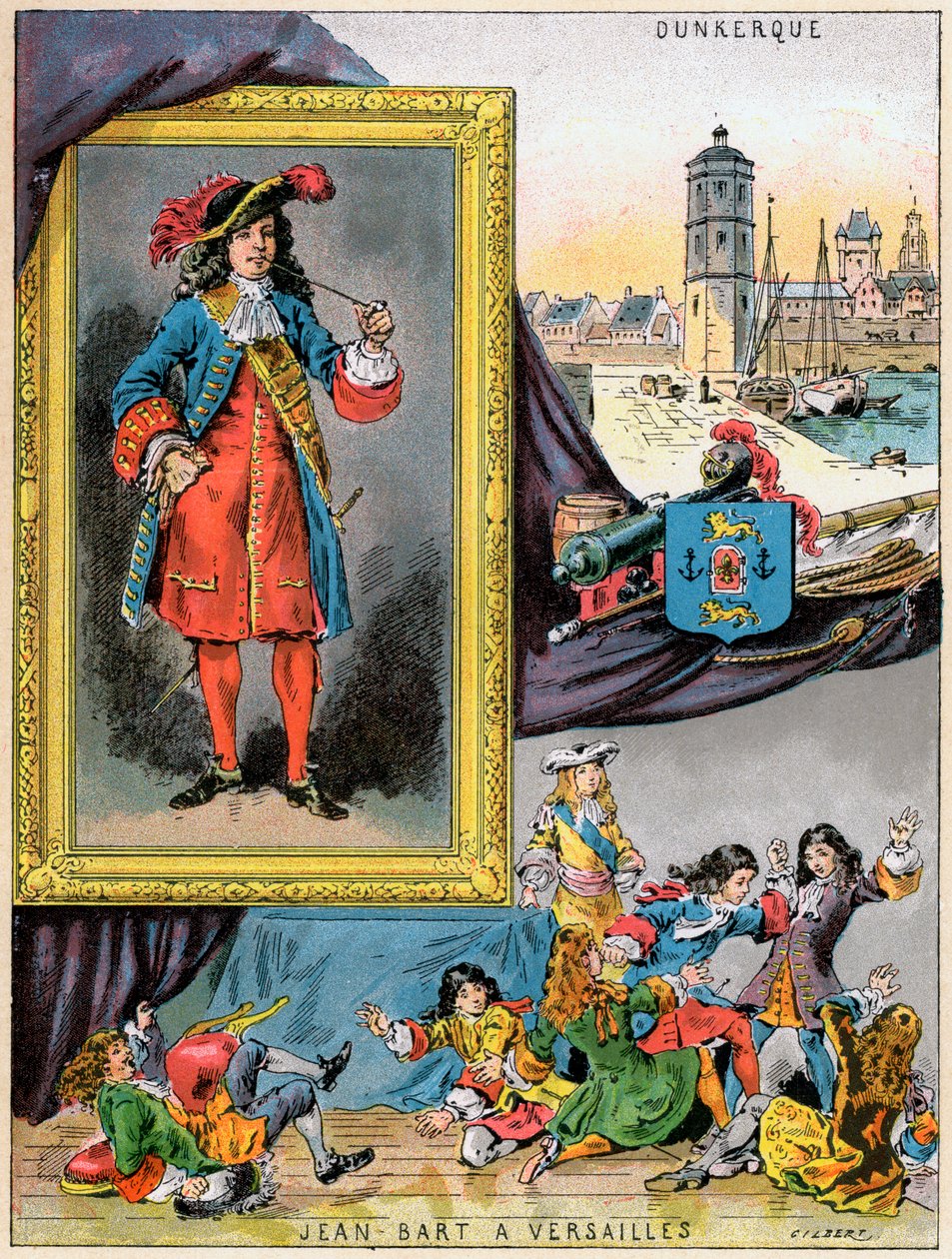 Jean Bart, Franse marinecommandant en kaper, 1898 door Gilbert