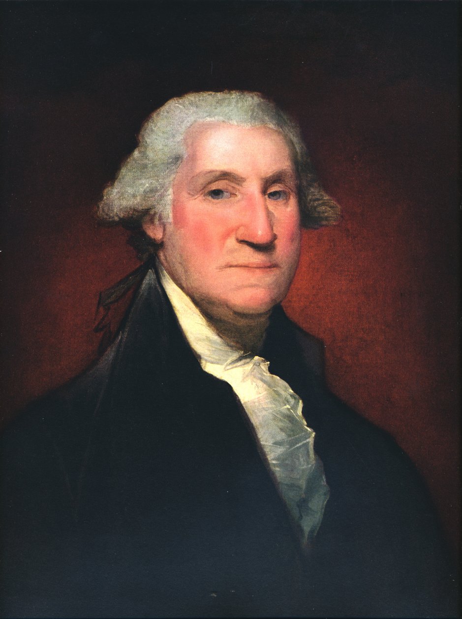 George Washington, 1795 door Gilbert Charles Stuart