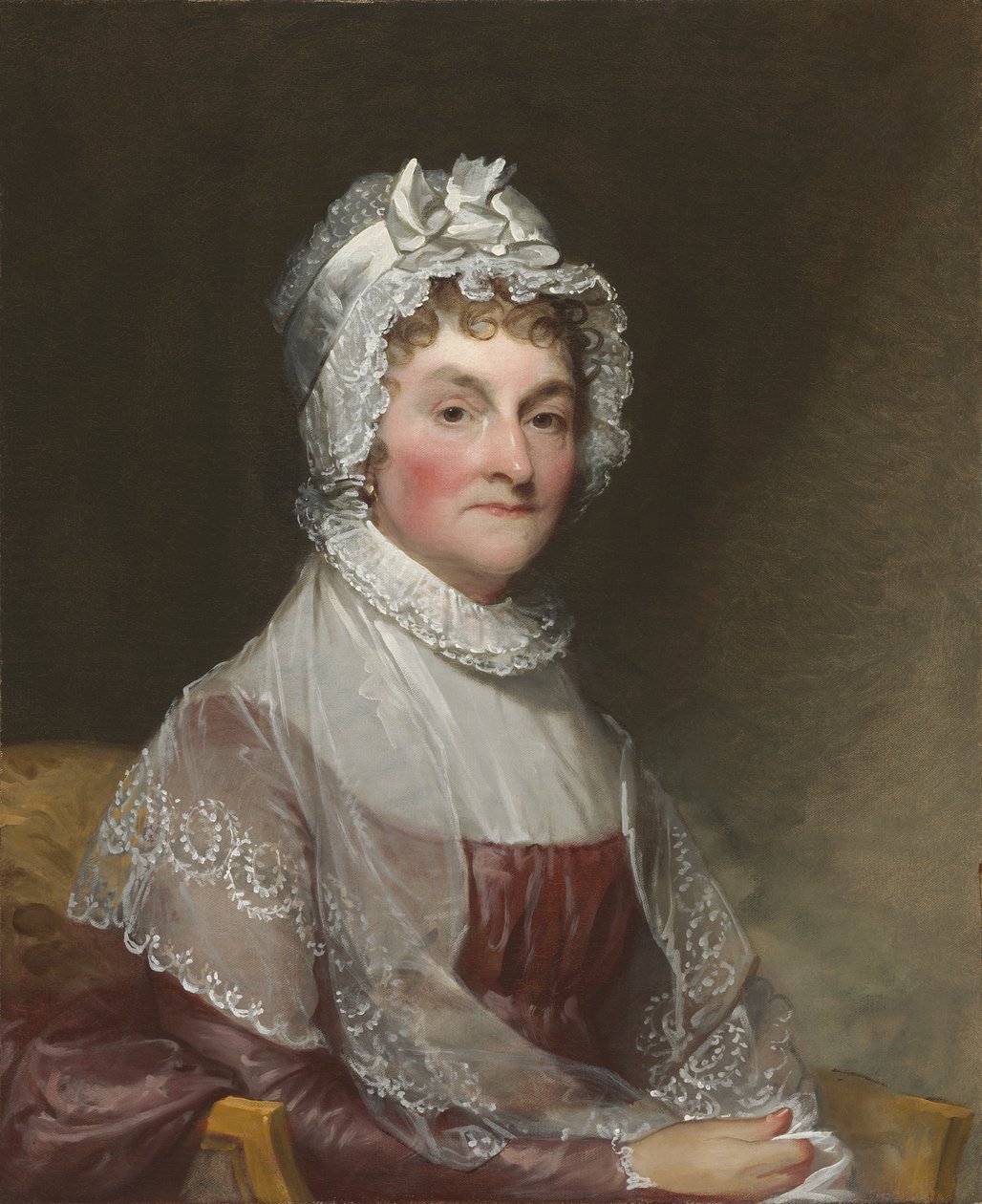 Abigail Smith Adams (mevrouw John Adams) door Gilbert Stuart