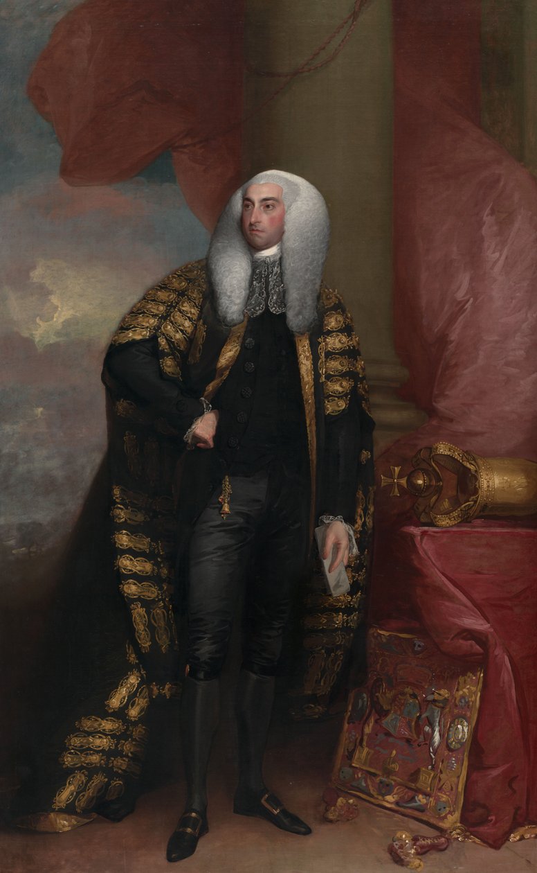 Baron FitzGibbon, 1789 door Gilbert Stuart