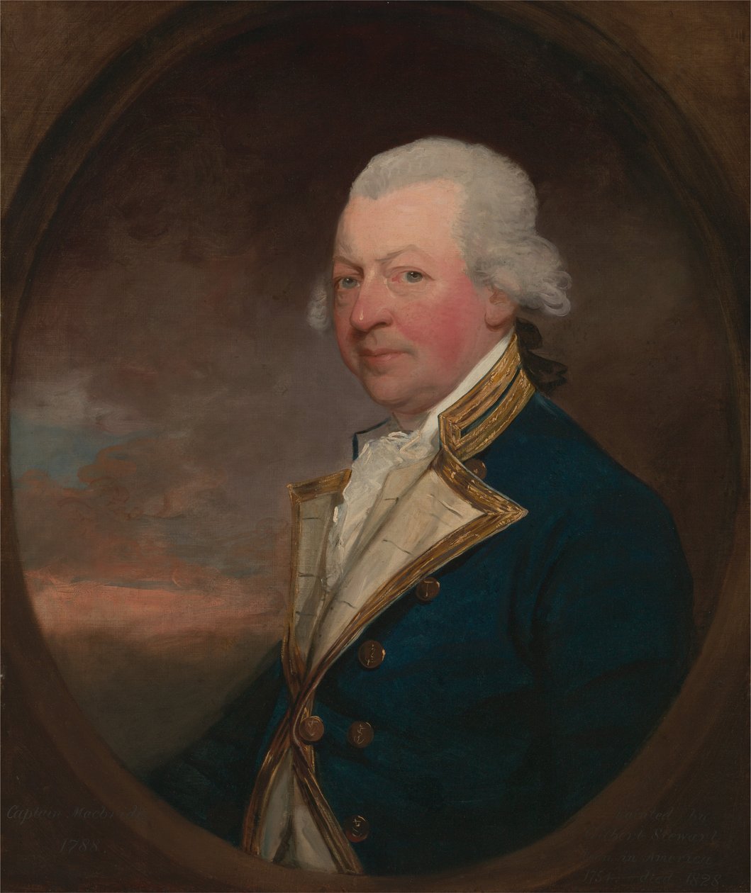 Kapitein John MacBride door Gilbert Stuart