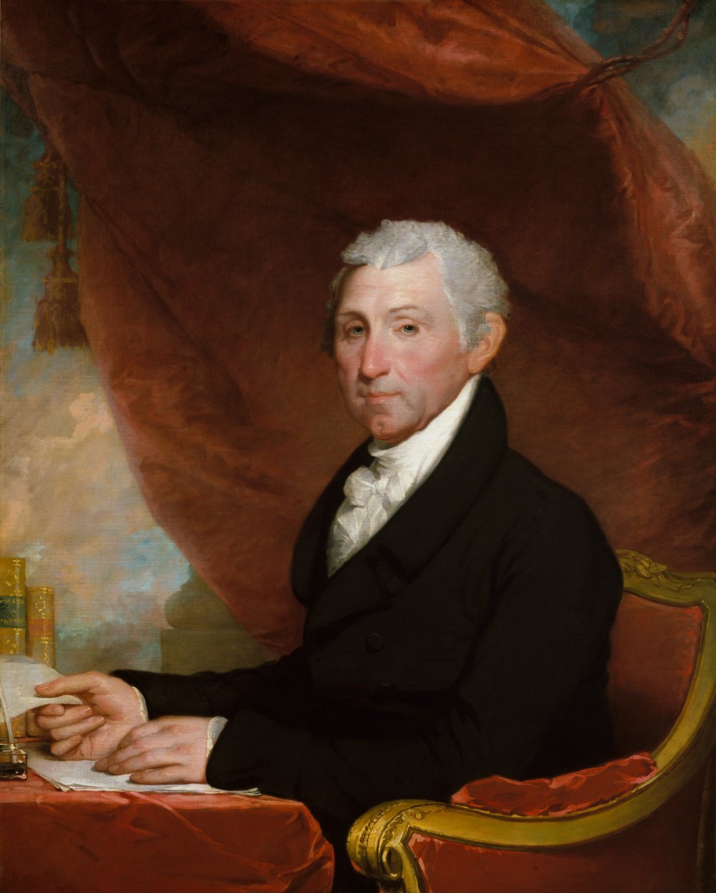 James Monroe door Gilbert Stuart