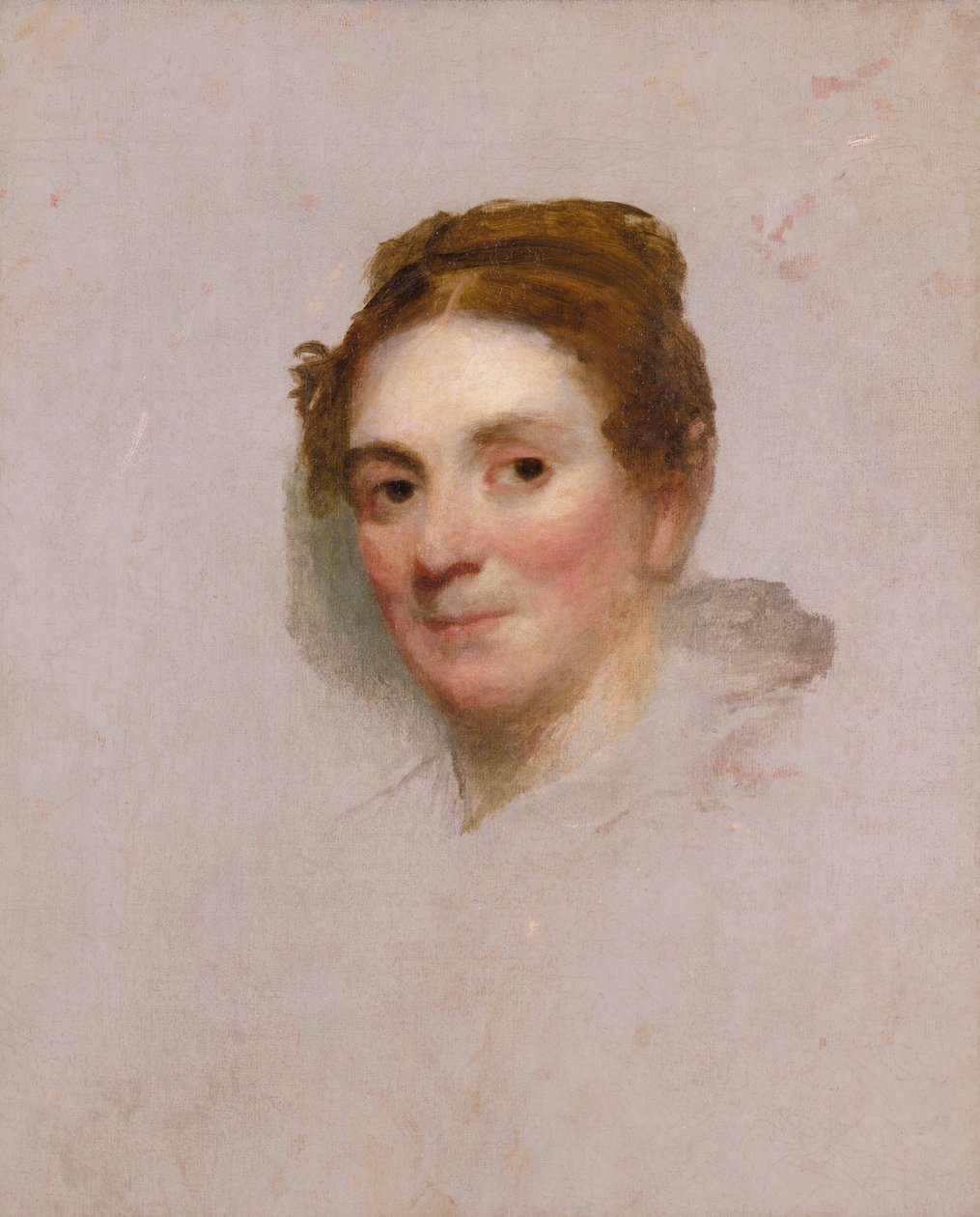 Portret van een dame door Gilbert Stuart