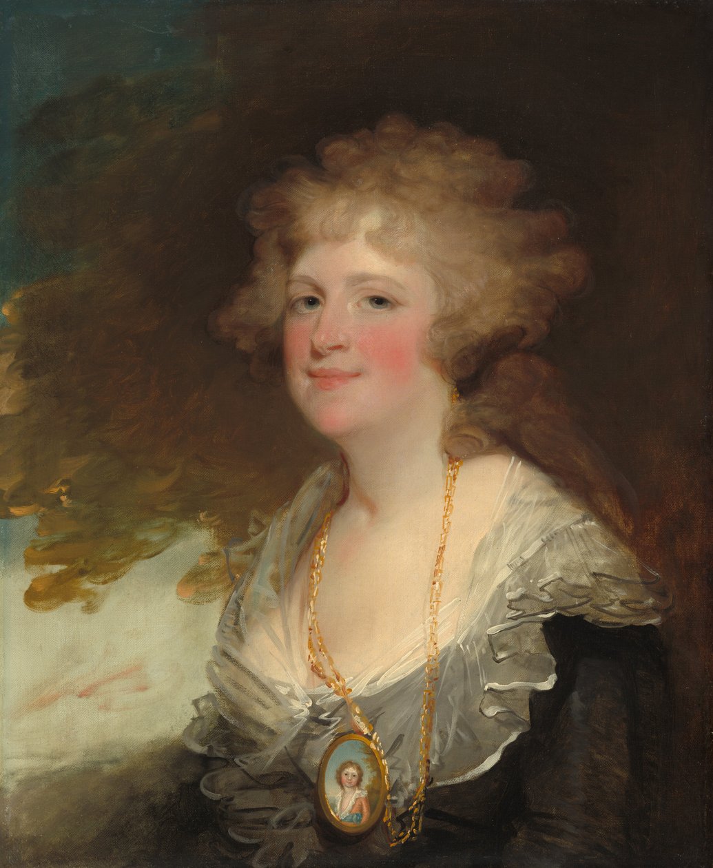 Sarah Shippen Lea (mevrouw Thomas Lea) door Gilbert Stuart