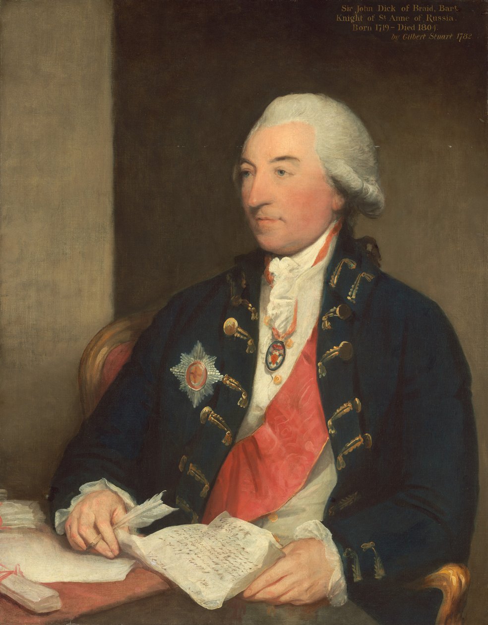 Sir John Dick, 1783 door Gilbert Stuart
