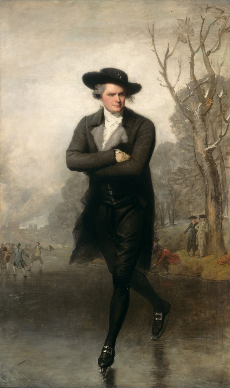 De schaatser (portret van William Grant) door Gilbert Stuart