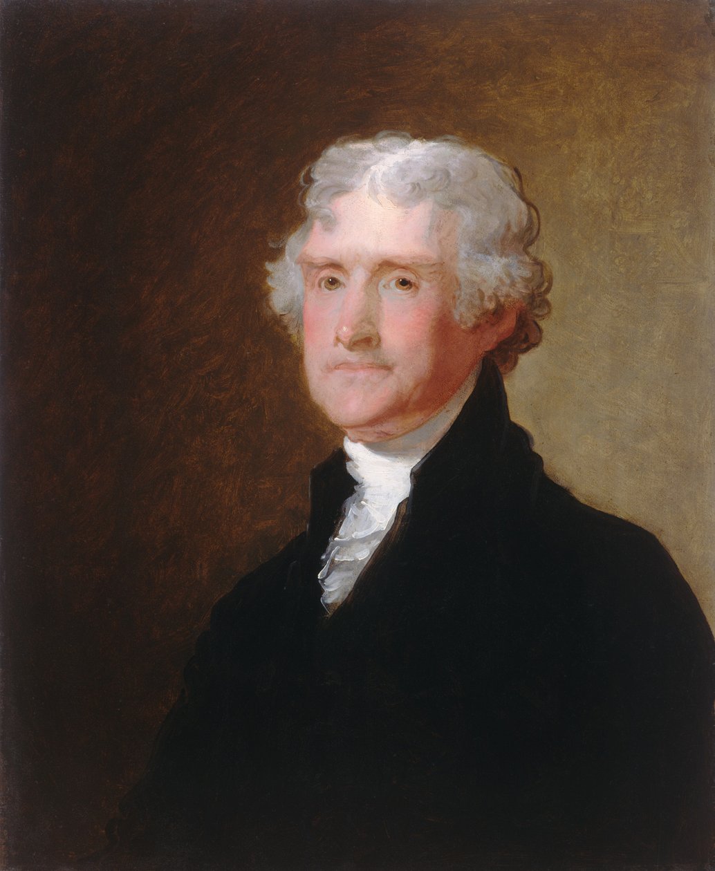 Thomas Jefferson door Gilbert Stuart