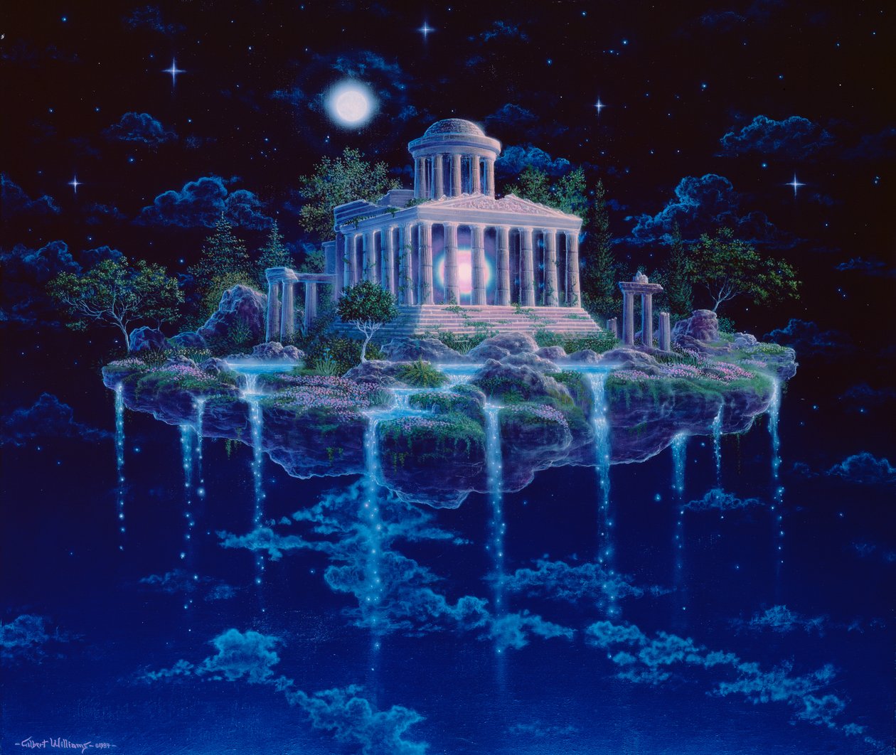 Tempel van de maan door Gilbert Williams