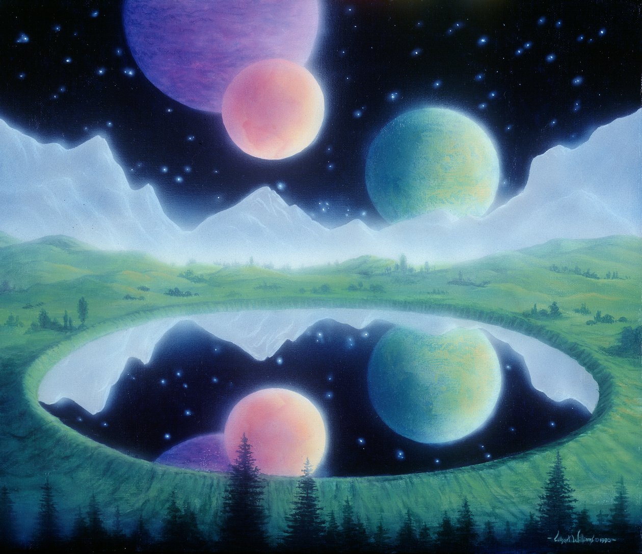 Reflectie door Gilbert Williams