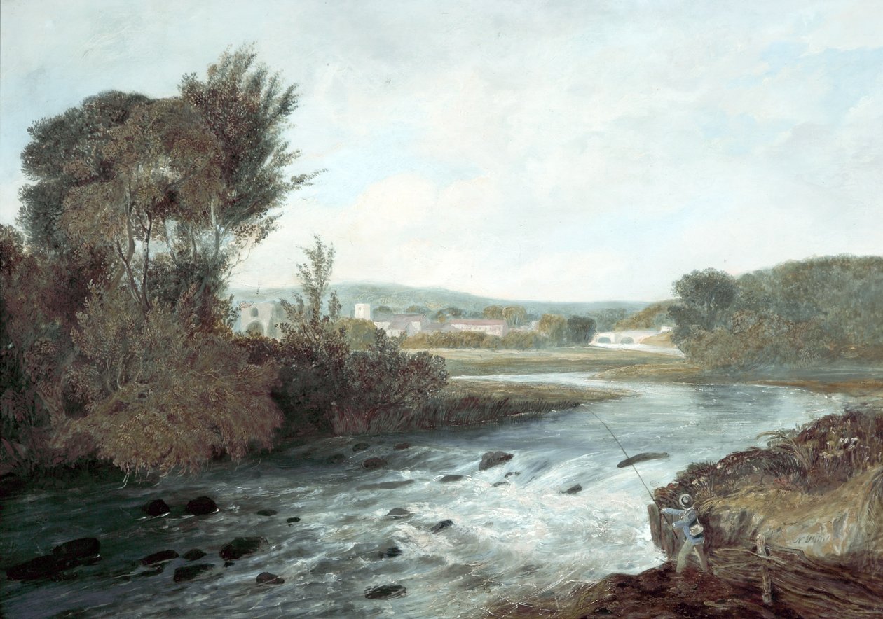 Bij Whalley, Lancashire door Giles Firman Phillips