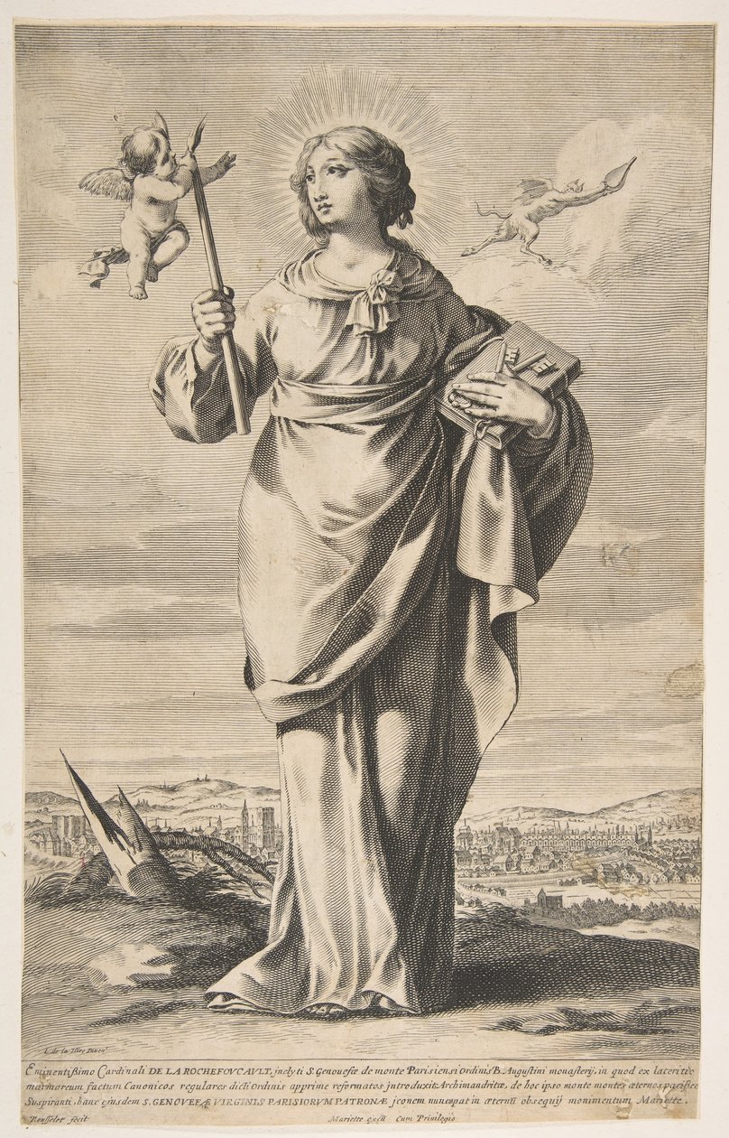 Sint Genevieve door Gilles Rousselet