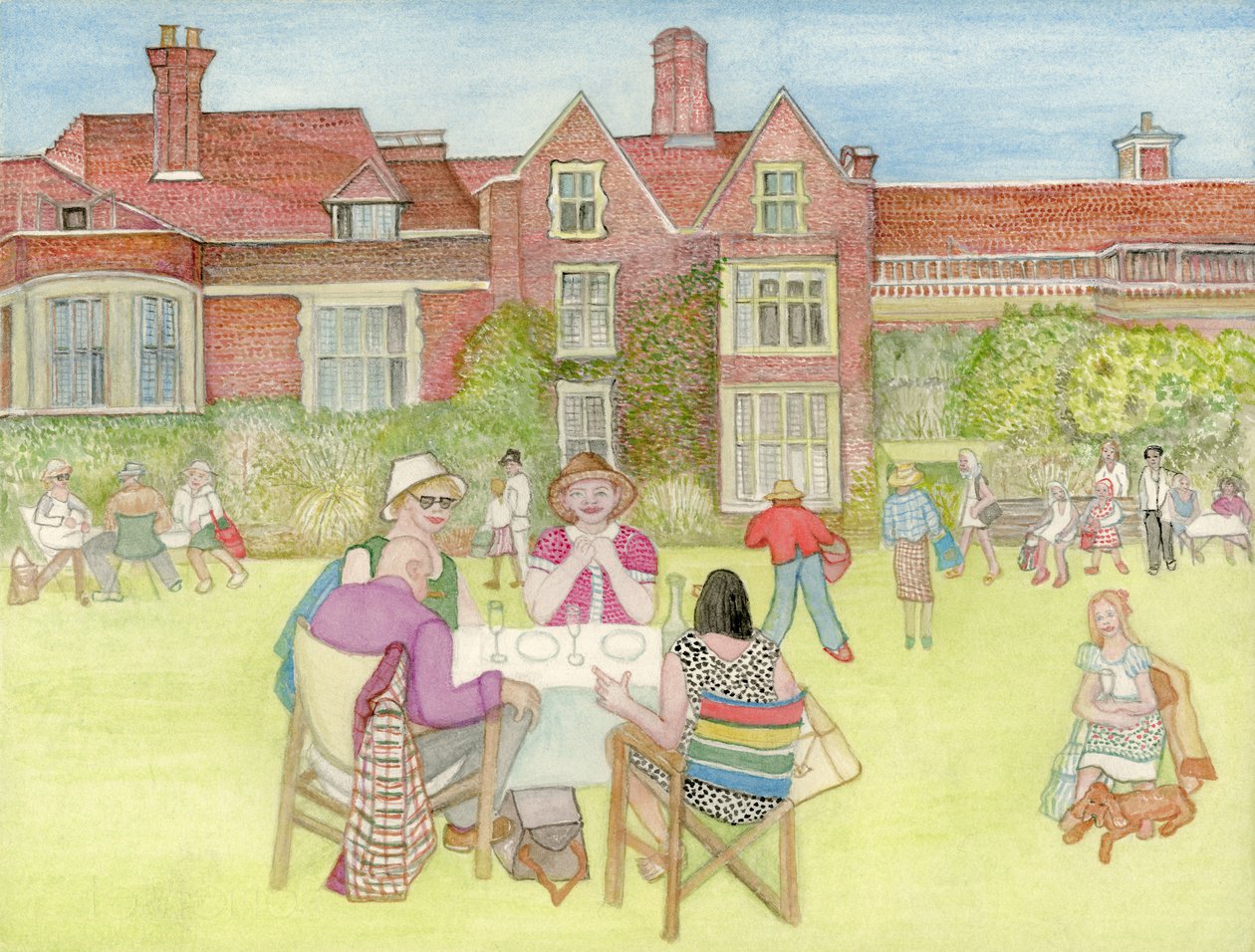 Glyndebourne, 2018 door Gillian Lawson
