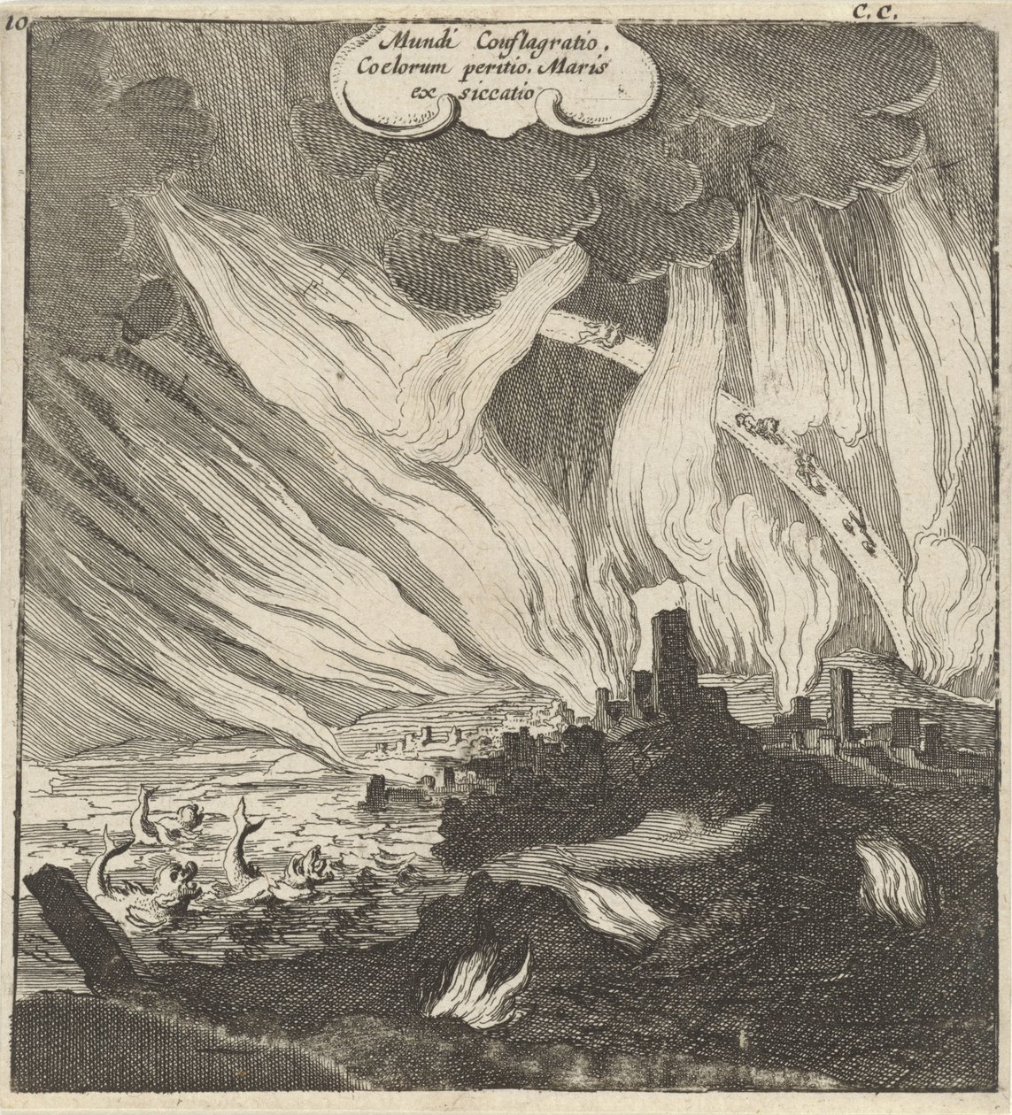 Het vergaan van de aarde door Gillis van Scheyndel (I)