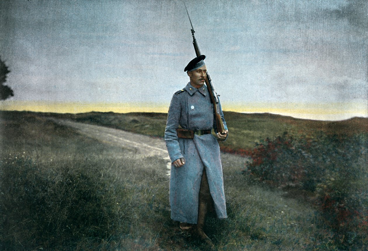 Russische wachtpost, ca. 1890 door Gillot