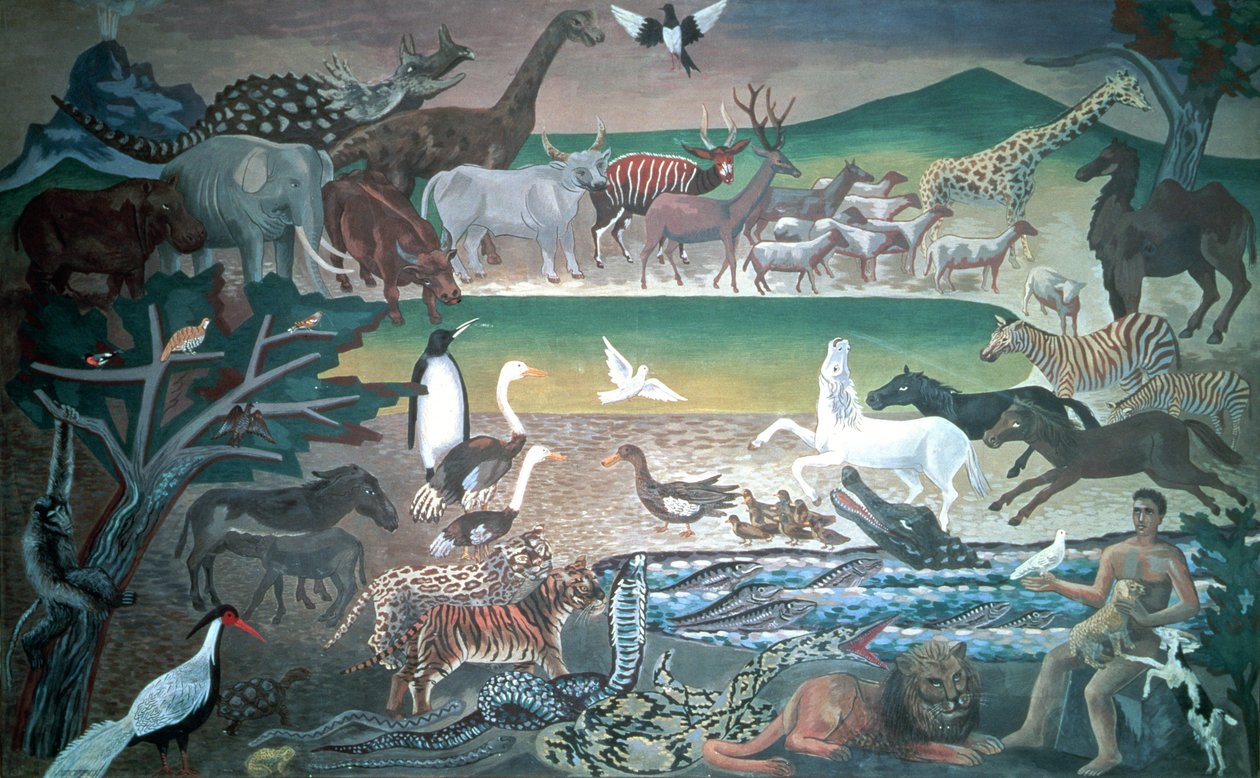 Paradijs op aarde door Gino Severini