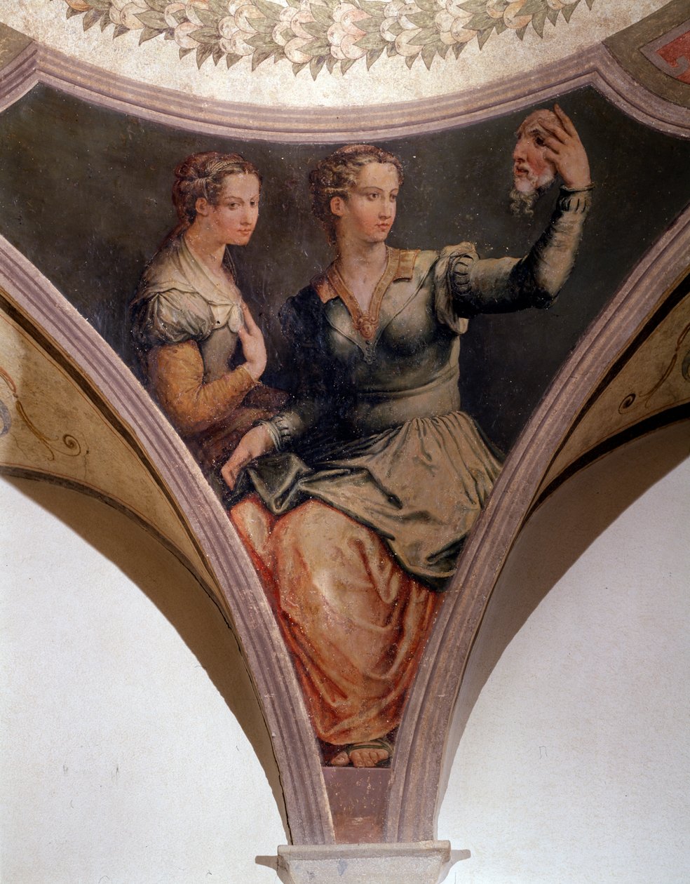 Muse, Camera di Apollo e delle Muse door Giorgio Vasari