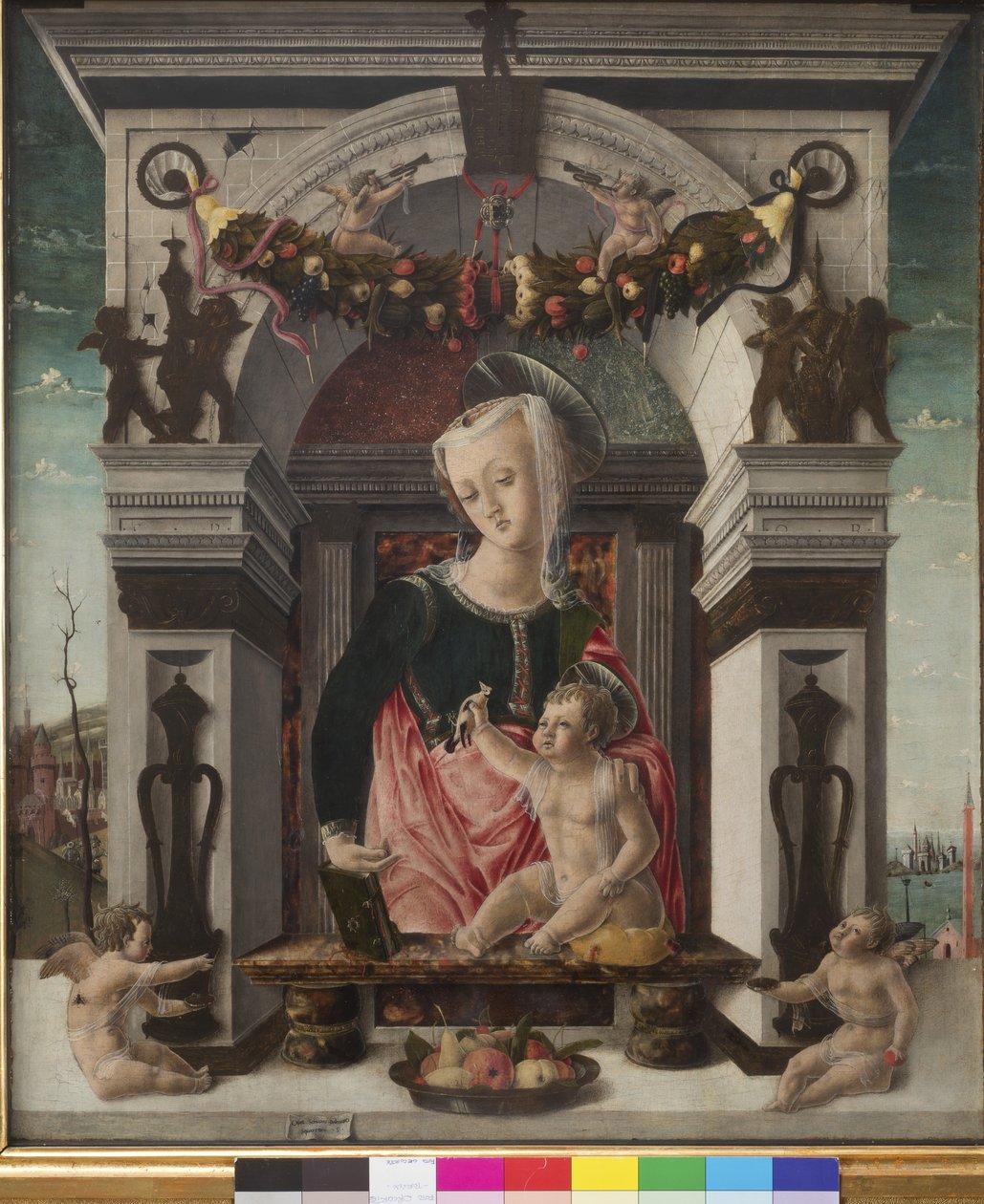 Madonna en Kind door Giorgio Schiavone