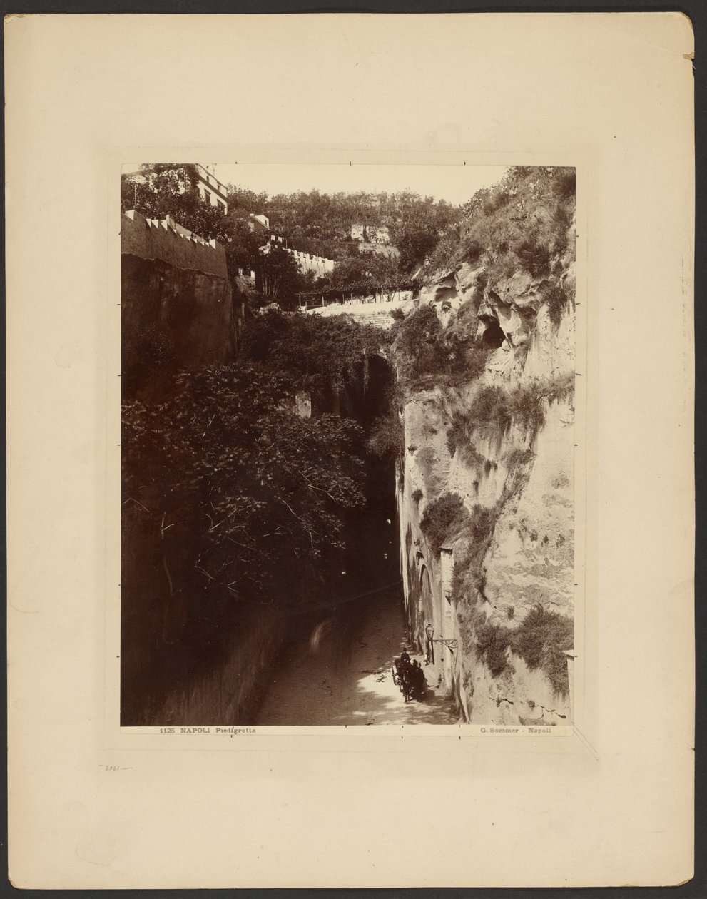 Napels, Piedigrotta door Giorgio Sommer