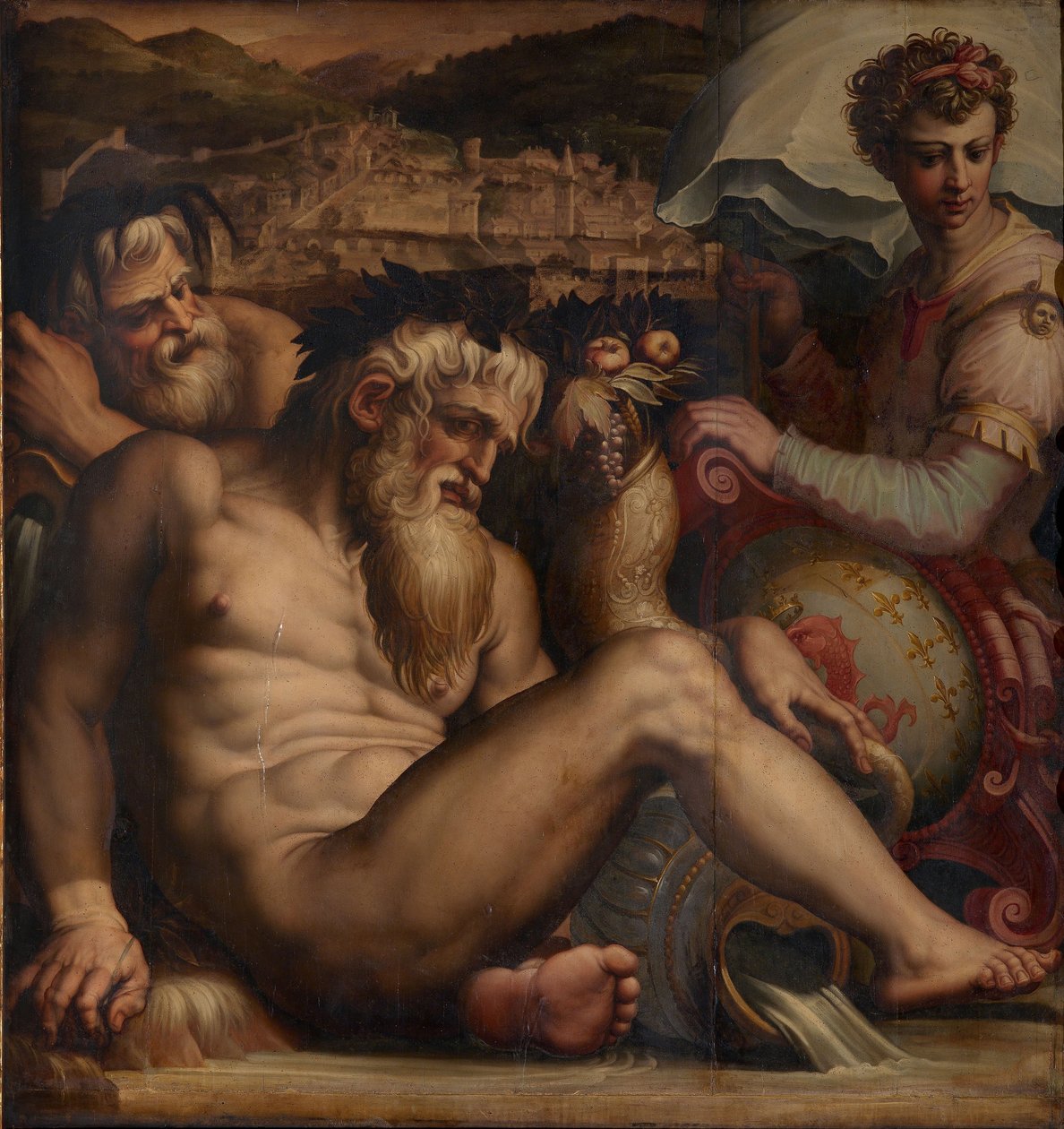 Allegorie van Pescia, 1563-1565 door Giorgio Vasari