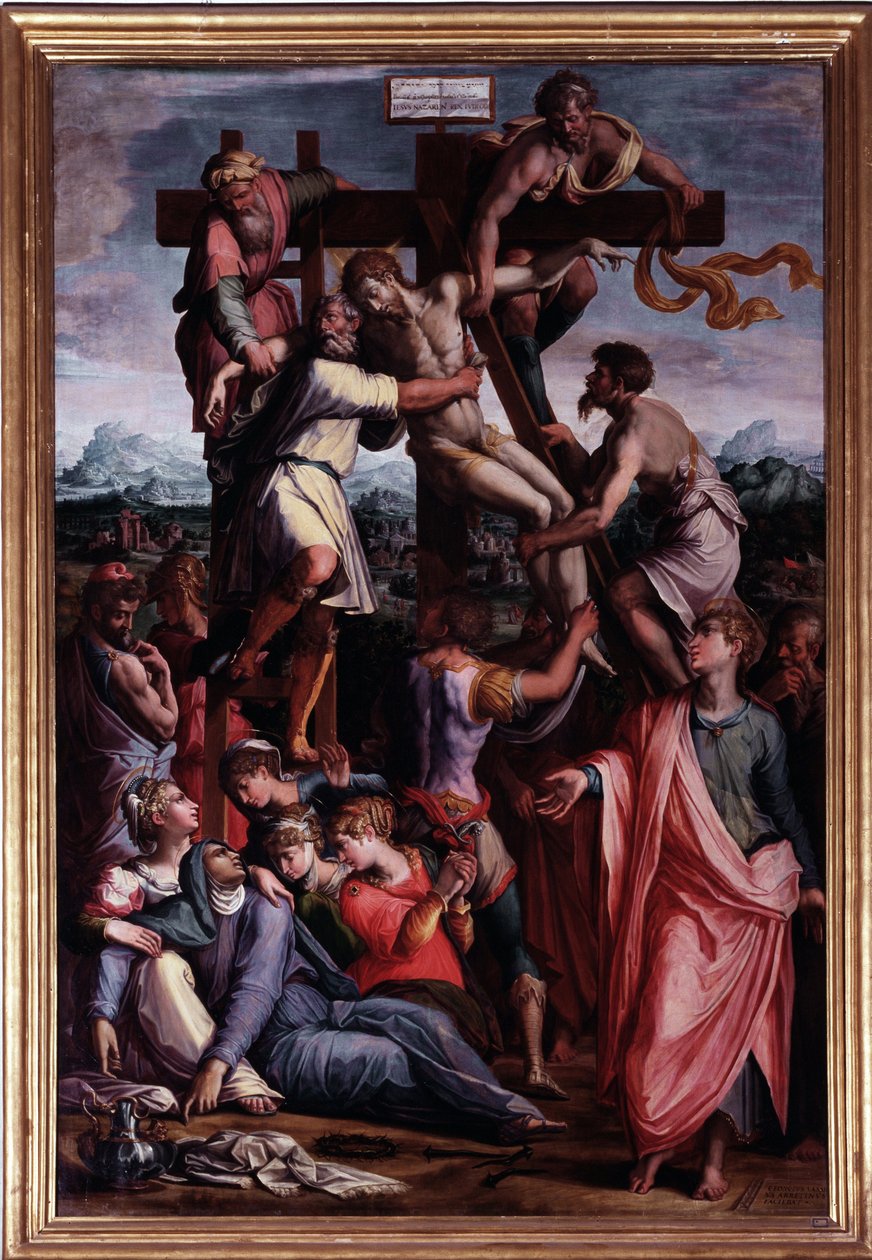 Kruisafneming door Giorgio Vasari