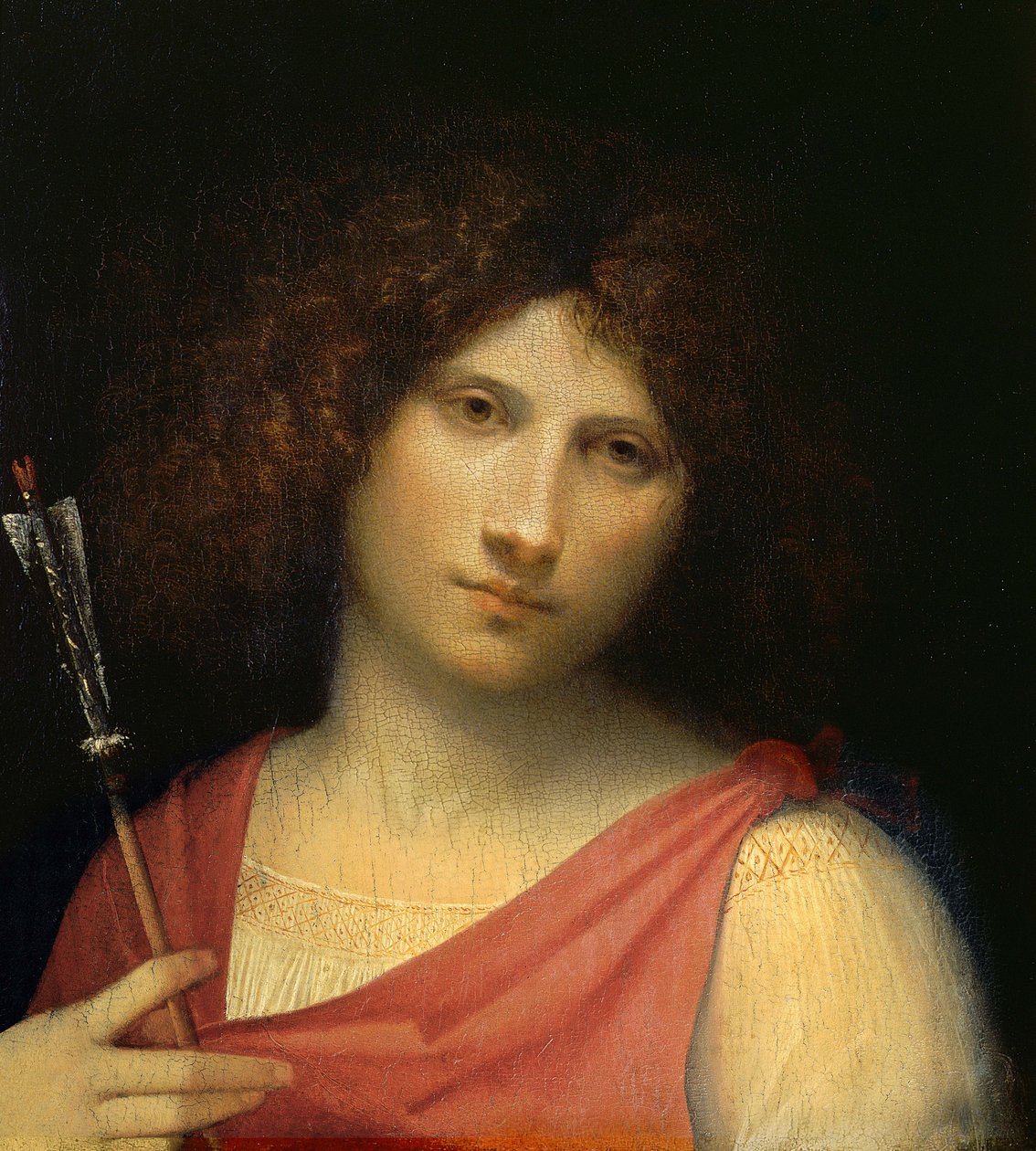 Jongeling met een Pijl door Giorgione da Castelfranco