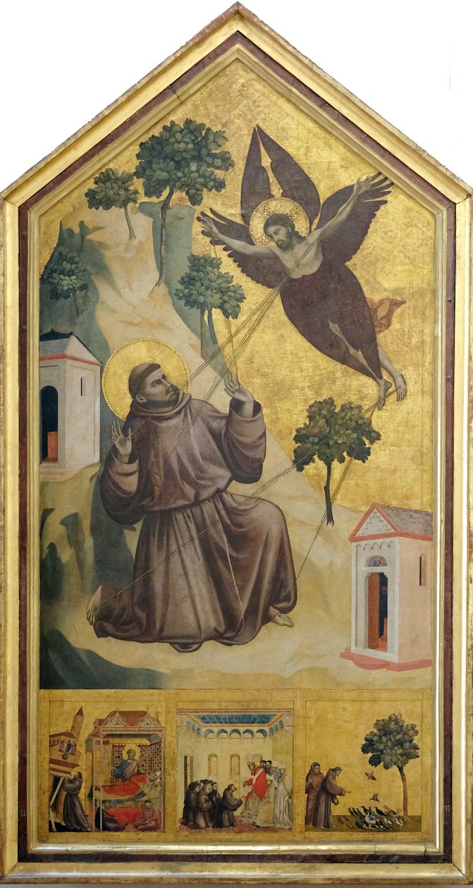 Stigmatisatie van Sint Franciscus door Giotto di Bondone