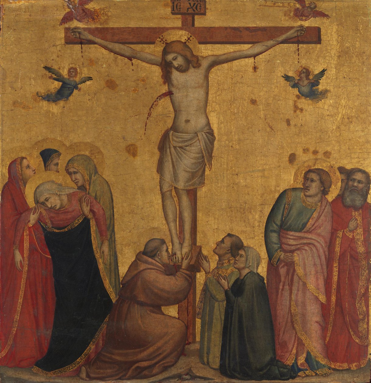 Duits: Kreuzigung Christi De kruisiging door Giotto