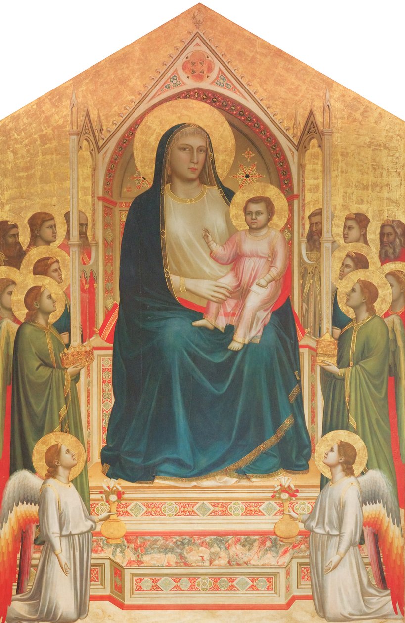 Allerheiligen Madonna Troon door Giotto