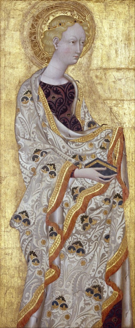 Heilige Catharina door Giovanni di Paolo