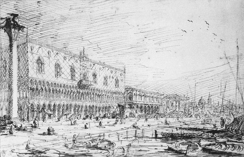 Venetië door Giovanni Antonio Canal