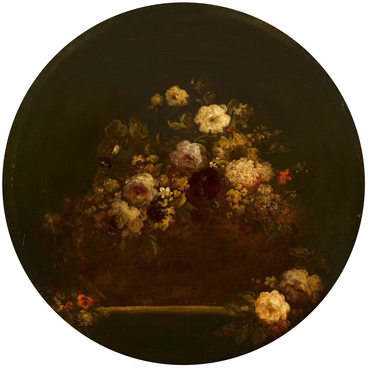 Bloemen in een vaas door Giovanni Antonio Pellegrini