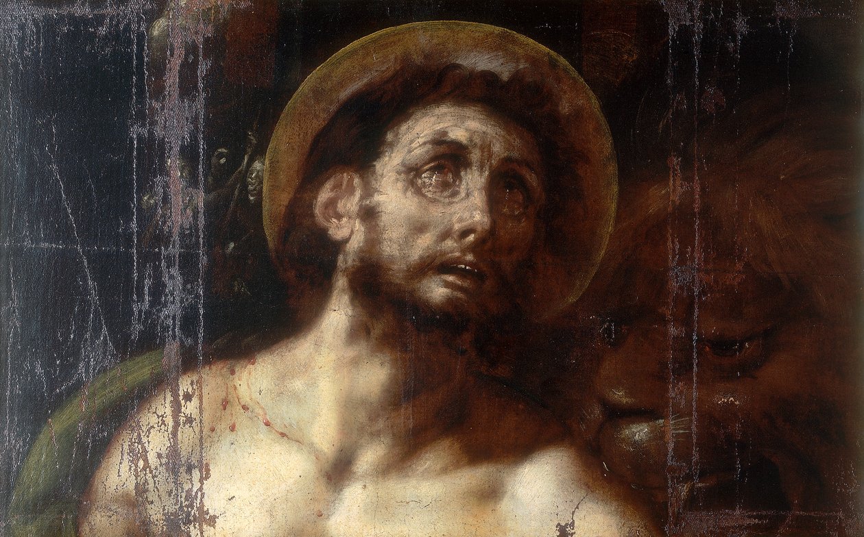 Het martelaarschap van Sint Ignatius van Antiochië door Giovanni Battista 1567 1633 Crespi