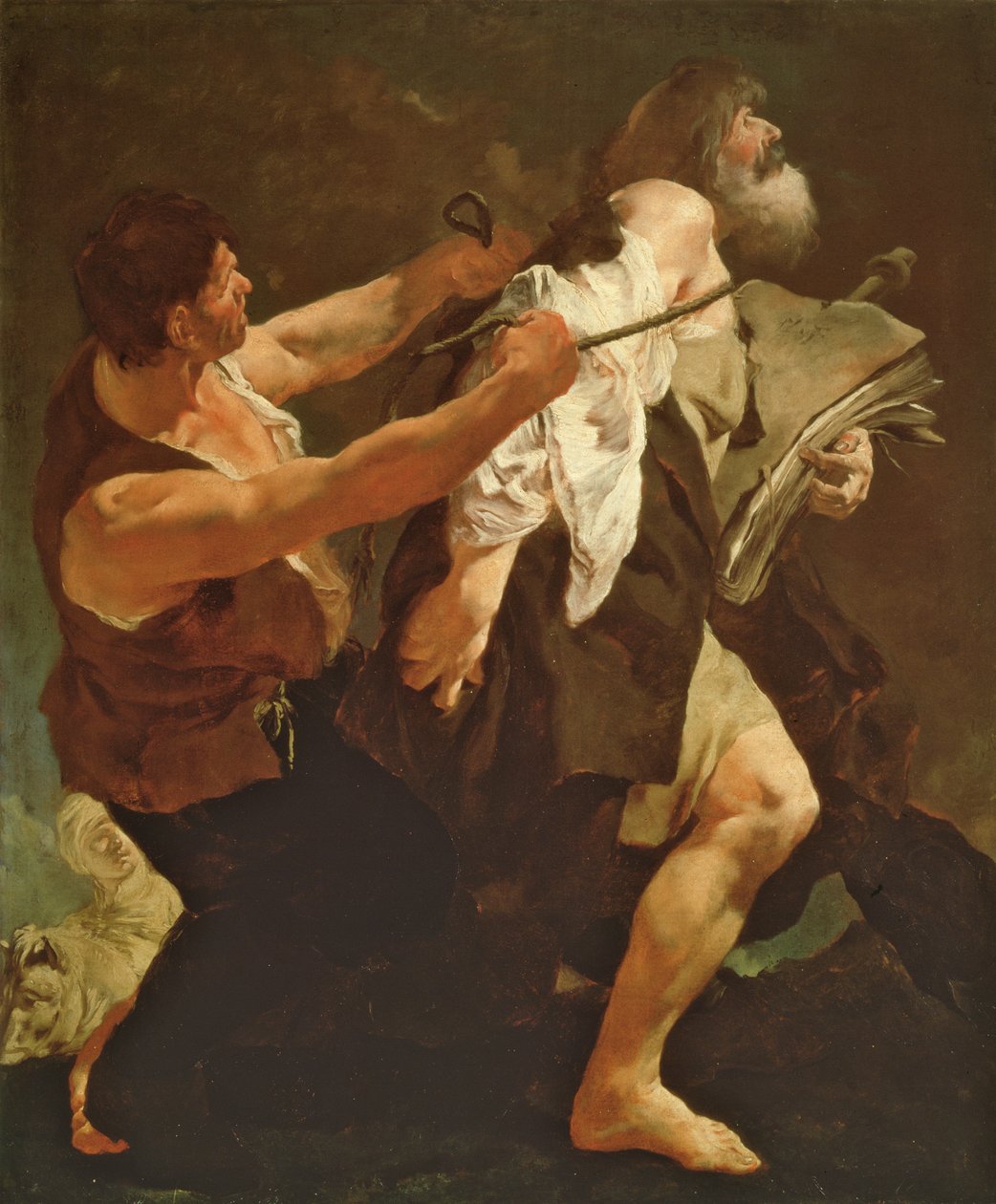 St. James geleid naar martelaarschap, c.1722-3 door Giovanni Battista Piazzetta
