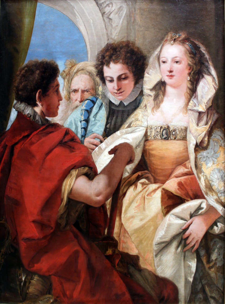 De Matigheid van Scipio door Giovanni Domenico Tiepolo