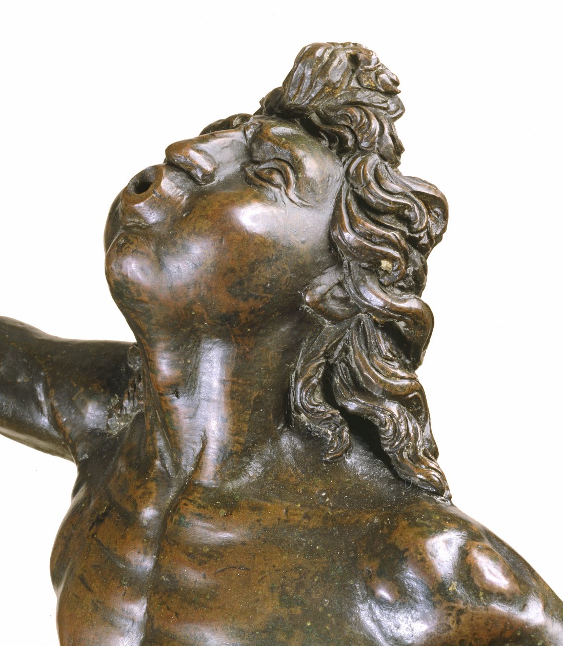 Mercurius die opstijgt (detail) door Giovanni Francesco Rustici
