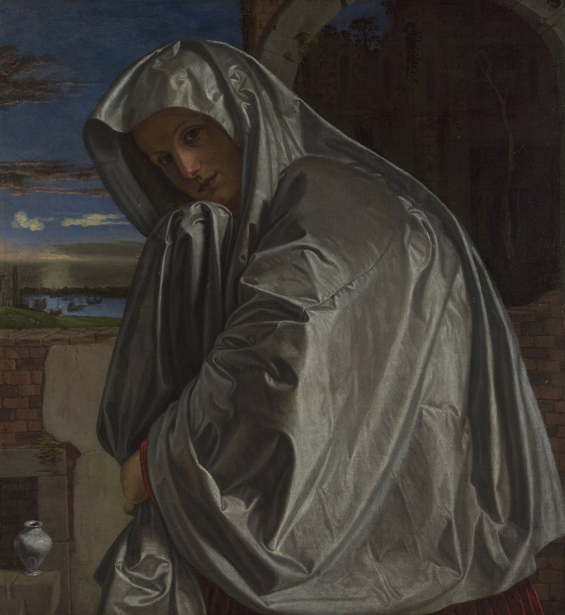 Maria Magdalena door Giovanni Girolamo Savoldo