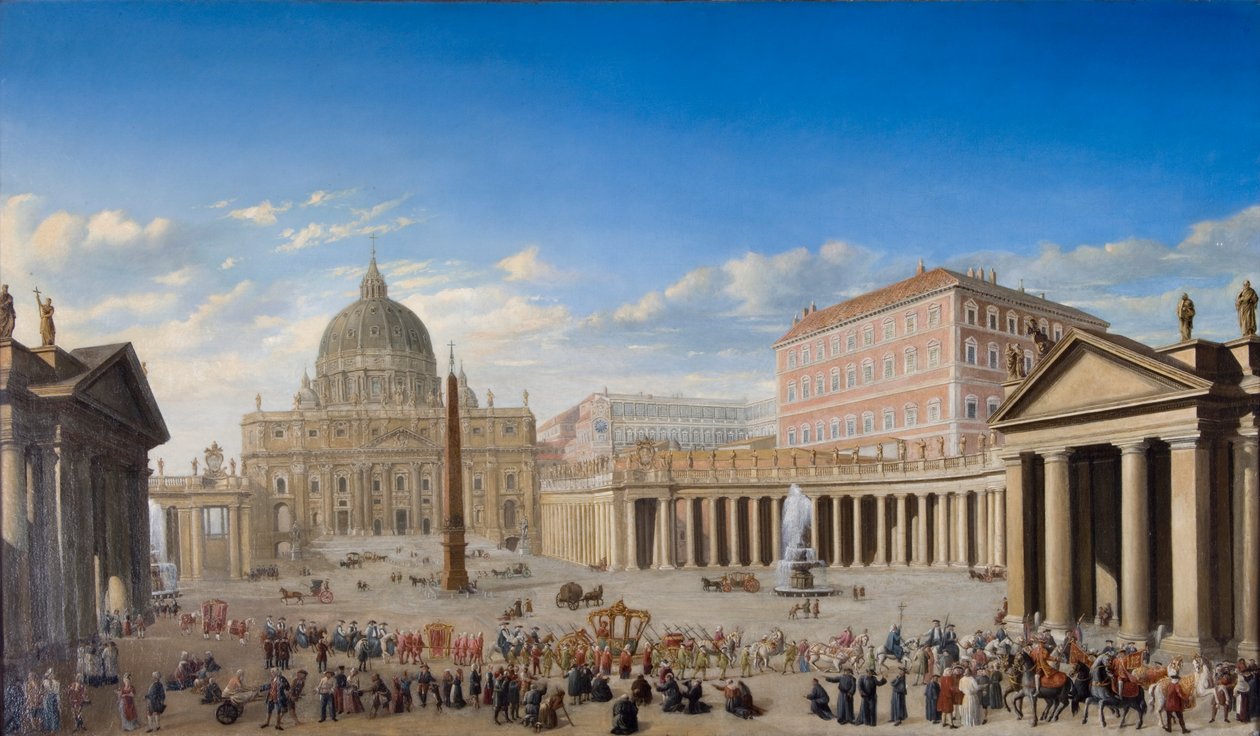 St. Pieter, Rome door Giovanni Paolo Pannini